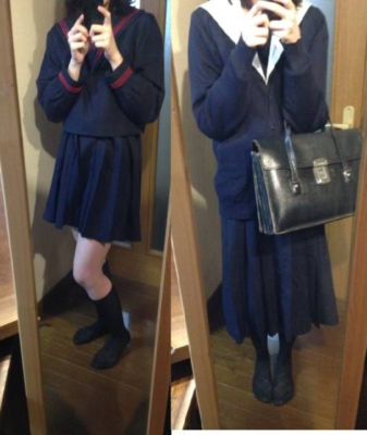 プール学院中学校・高等学校の制服画像。着こなし・制服ランキング