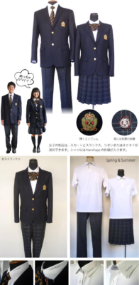 大阪府立門真なみはや高等学校の制服・着こなし評判・制服ランキング