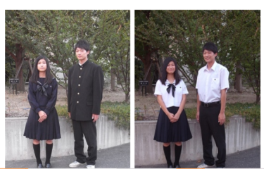 大阪府立山本高校の制服（標準服）画像・着こなし評判・制服ランキング
