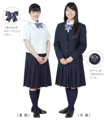 奈良育英中学高校の制服写真画像動画まとめ・レビュー口コミ評判・新制服旧制服比較【2020/令和4年度新制服】