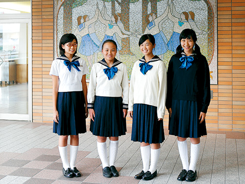 東京女学館中学高校の制服写真画像動画まとめ・レビュー口コミ評判・生徒の着こなし・夏服冬服詳細情報