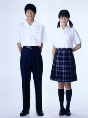 徳島県立城ノ内中学校・高校の制服写真画像まとめ・レビュー口コミ評判・生徒の着こなし・夏服冬服詳細情報