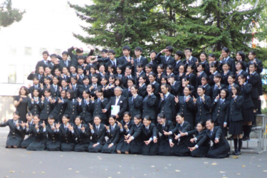Σύνοψη φωτογραφίας στο γυμνάσιο Hokkaido Sapporo Asahigaoka, αναθεώρηση από στόμα σε στόμα, φόρεμα μαθητών, καλοκαιρινά ρούχα χειμερινά ρούχα λεπτομερείς πληροφορίες