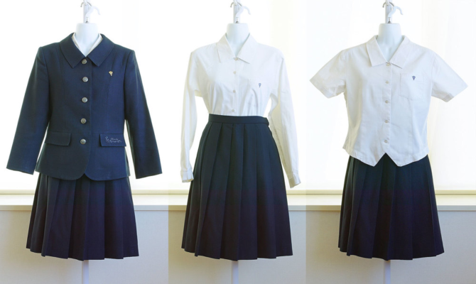【広島】県立広島商業高校、2023年度より制服リニューアル。女子セーラー服導入。