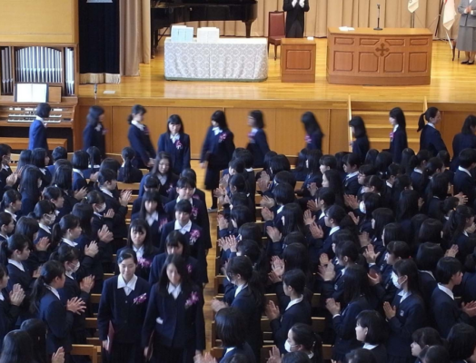 福山暁の星女子中学校・高校の制服写真画像まとめ・レビュー口コミ評判・生徒の着こなし・夏服冬服詳細情報