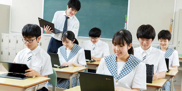就実中学校・高校の制服写真画像まとめ・レビュー口コミ評判・生徒の着こなし・夏服冬服詳細情報