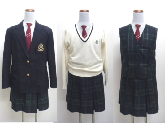 静岡女子高校の制服写真画像まとめ・レビュー口コミ評判・生徒の着こなし・夏服冬服詳細情報