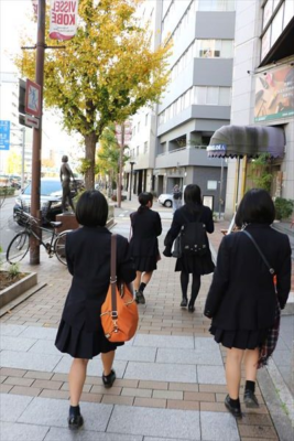 静岡県富士見中学校・高校の制服写真画像まとめ・レビュー口コミ評判・生徒の着こなし・夏服冬服詳細情報