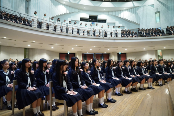 女子聖学院中学校・高校の制服写真画像まとめ・レビュー口コミ評判・生徒の着こなし・夏服冬服詳細情報