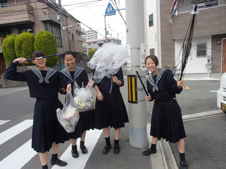 明浄学院高等学校 革カバン - その他