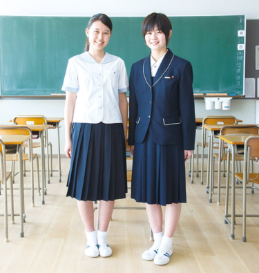 尚絅中学校・高校の制服写真画像まとめ・レビュー口コミ評判・生徒の着こなし・夏服冬服詳細情報（しょうけい）