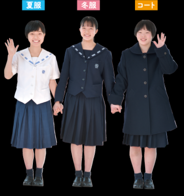 長崎女子高校の制服写真画像まとめ・レビュー口コミ評判・生徒の着こなし・夏服冬服詳細情報