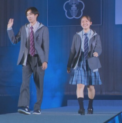 【岡山私立高】倉敷翠松高校、新制服発表。セーラーブレザーは継続。【令和5/2023年度より～】