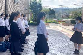 平安女学院中学高校の制服写真画像動画まとめ・レビュー口コミ評判・生徒の着こなし・夏服冬服詳細情報・日本初のセーラー服採用校