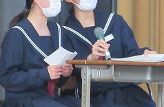 知多市立中部中学校の制服写真画像まとめ・レビュー口コミ評判・生徒の着こなし・夏服冬服詳細情報