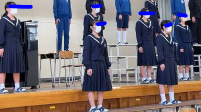 一宮市立大和南中学校の制服写真画像まとめ・レビュー口コミ評判・生徒の着こなし・新制服旧制服比較【2022/令和4年新制服】