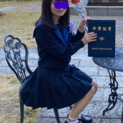 大阪府立夕陽丘高校の制服写真画像動画まとめ・口コミ評判標準服着用率・夕陽丘セーラー服詳細等