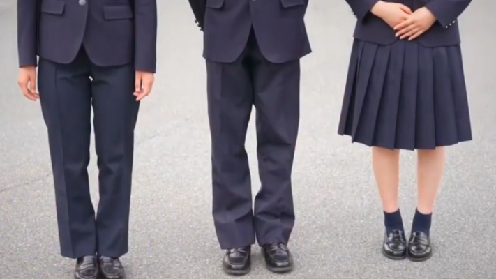 東洋大学附属姫路中学高校の制服写真画像動画まとめ・レビュー口コミ評判・新制服旧制服比較【2022/令和4年度新制服】高校学ランセーラー服廃止