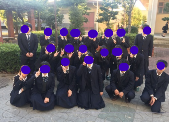 高石高校冬用制服（上下）