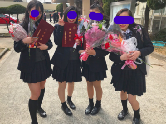 高石高校冬用制服（上下）