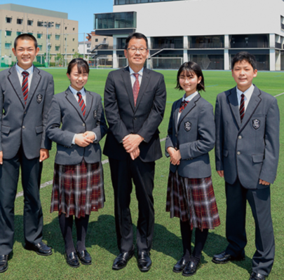 関西大学北陽中学高校の制服画像。着こなしや制服ランキング