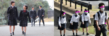 自由ケ丘高校の制服写真画像まとめ・レビュー口コミ評判・生徒の着こなし・夏服冬服詳細情報
