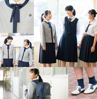賢明女子学院中学高校の制服写真画像動画まとめ・レビュー口コミ評判・生徒の着こなし・夏服冬服詳細情報