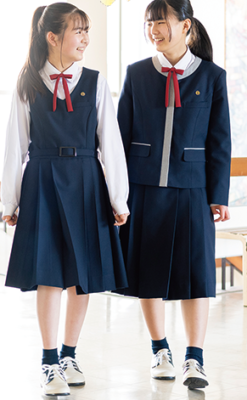 賢明女子学院中学高校の制服写真画像動画まとめ・レビュー口コミ評判・生徒の着こなし・夏服冬服詳細情報