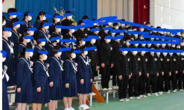 北九州市立花尾中学校の制服写真画像動画まとめ・レビュー口コミ評判・生徒の着こなし・夏服冬服詳細情報