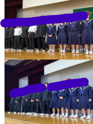 宇美町立宇美中学校の制服写真画像まとめ・レビュー口コミ評判・生徒の着こなし・夏服冬服詳細情報