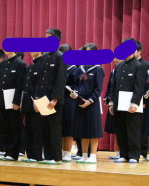 袋井市立浅羽中学校の制服写真画像動画まとめ・レビュー口コミ評判・生徒の着こなし・夏服冬服詳細情報