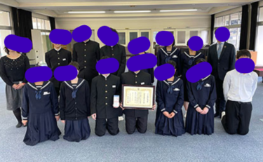 藤枝市立岡部中学校の制服写真画像まとめ・レビュー口コミ評判・生徒の着こなし・夏服冬服詳細情報