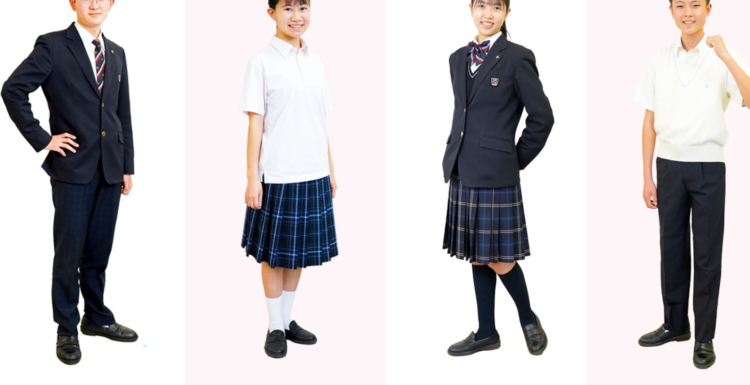 日本大学三島中学高校の制服写真画像動画まとめ・レビュー口コミ評判・生徒の着こなし【2021年/令和2年度新制服】新旧制服比較・変更点