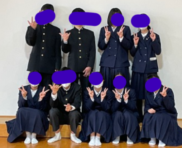 広島市立二葉中学校の制服写真画像まとめ・レビュー口コミ評判・生徒の着こなし・夏服冬服詳細情報
