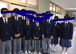 海田町立海田中学校の制服写真画像まとめ・レビュー口コミ評判・生徒の着こなし・夏服冬服詳細情報
